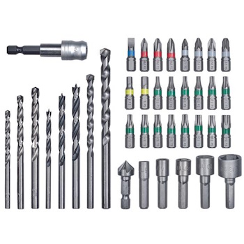 Einhell by KWB set burgija adaptera i bitova Hex burgije za metal i drvo L-Box 39/1 49108956-1